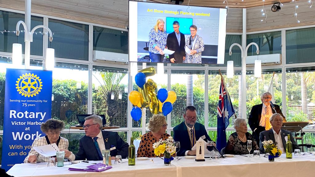 Rotary Victor Harbor's 75th Anniversary celebrations